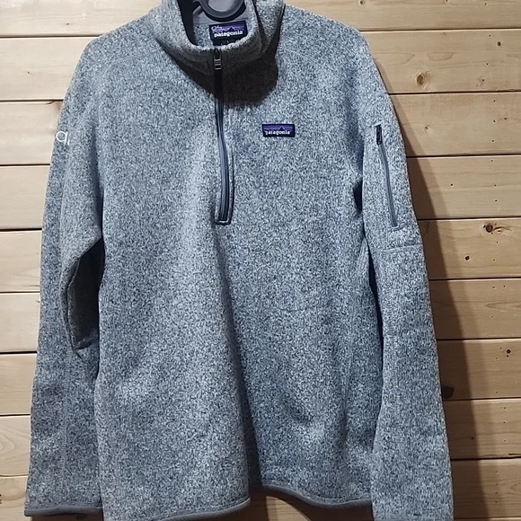 Patagonia Fleece Better Swester half zip jacket Size Large Women's - Picture 1 of 8